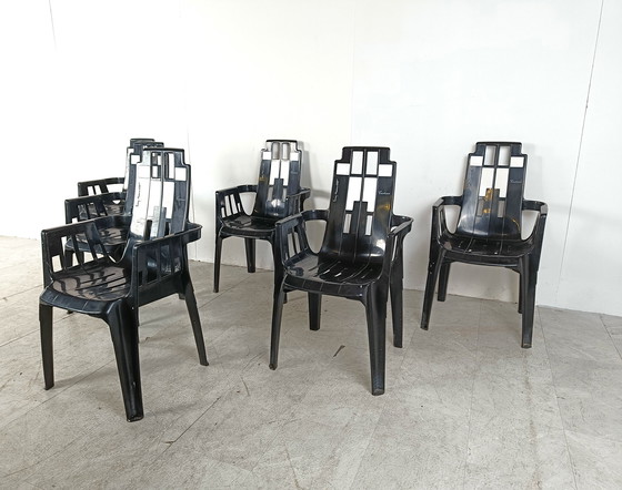 Image 1 of 6x Henry Massonnet Pierre Paulin Boston Chairs