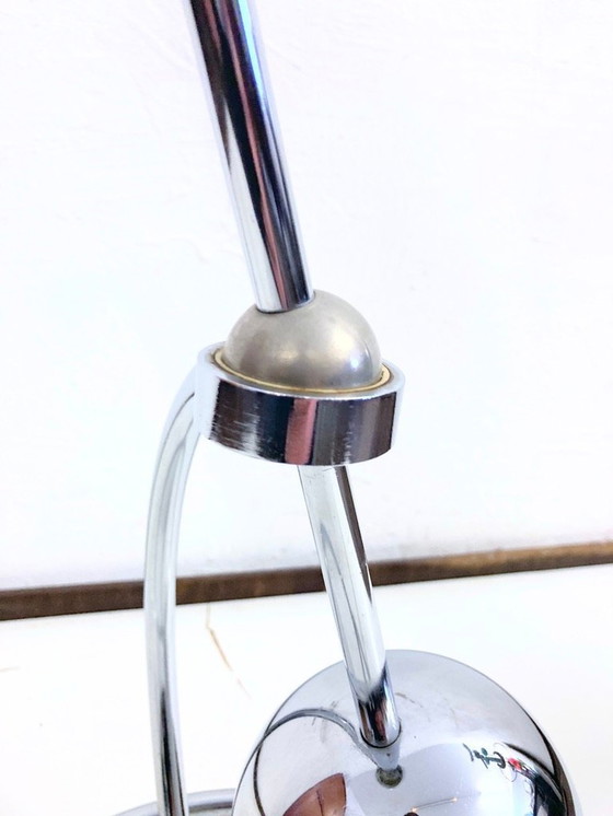 Image 1 of Adjustable 3S Floor Lamp Design Paolo Tilche For Sirrah, 1970S Space Age Chrome