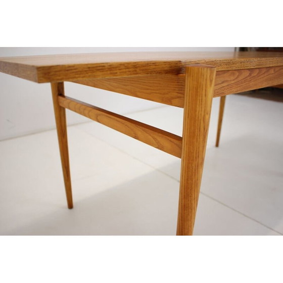 Image 1 of Vintage oak conference table by Dřevotvar, Czech 1970