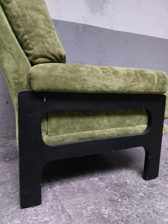 Image 1 of 2 X Mid - Century Green Relax Chairs