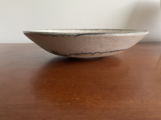 Image 1 of Art Deco Art Pottery Craquelé Bowl