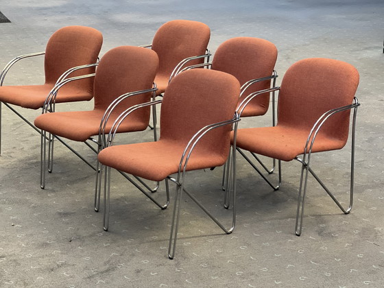 Image 1 of 12x chaises Gispen Labofa