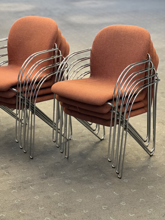 Image 1 of 12x chaises Gispen Labofa