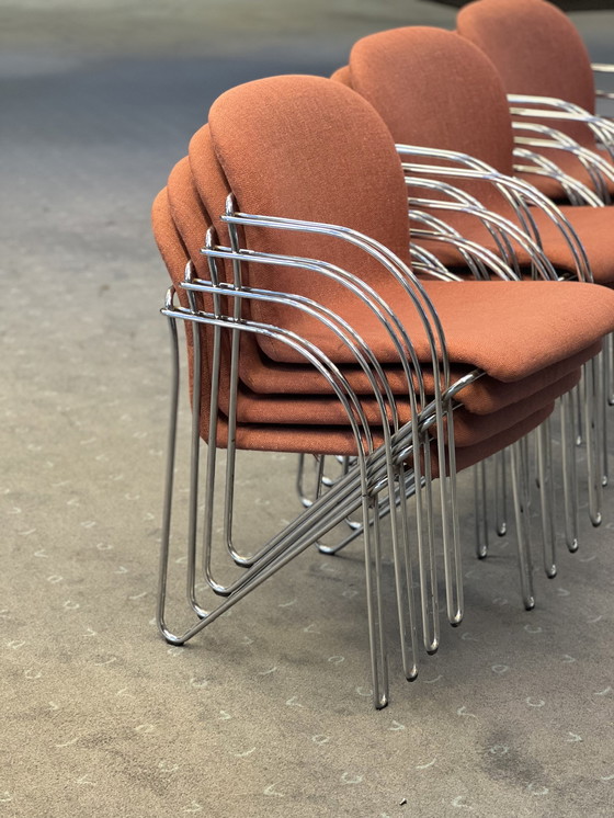 Image 1 of 12x Gispen Labofa chairs