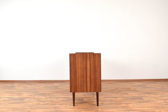 Image 1 of Mid-Century Polish Walnut Sideboard From Bytomskie Fabryki Mebli, 1960S.