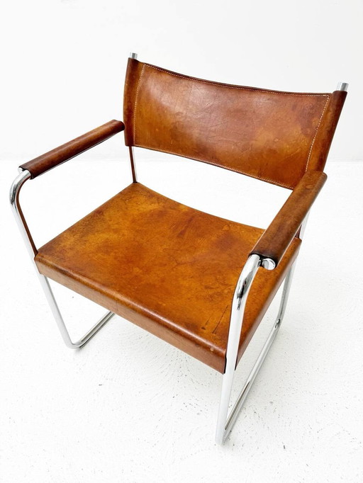 Dietiker chairs with tubular frame