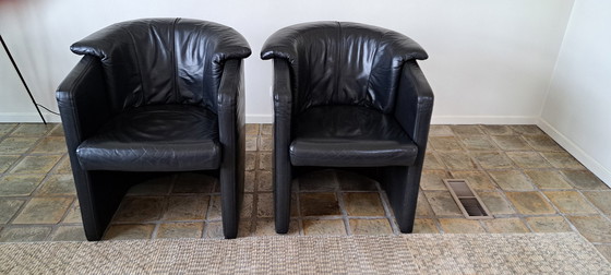 Image 1 of 2x Rolf Benz armchairs