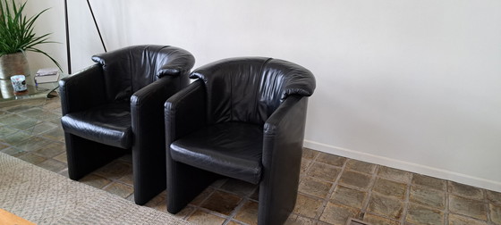 Image 1 of 2x Rolf Benz armchairs