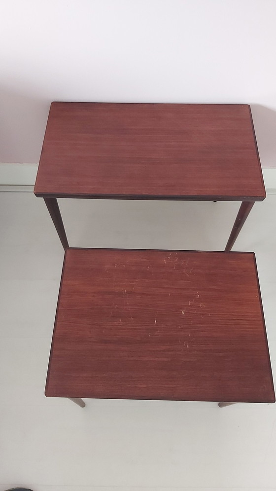 Image 1 of 2X Scandinavian Side Tables