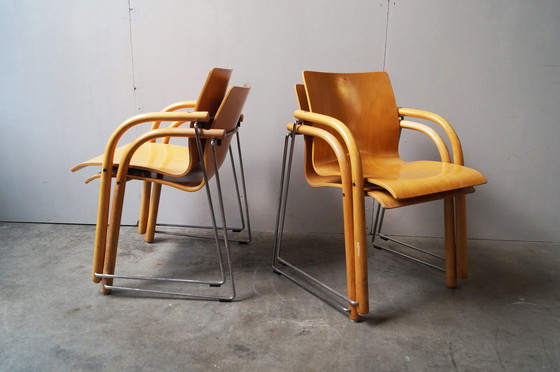 Image 1 of 4x Thonet S320 chairs