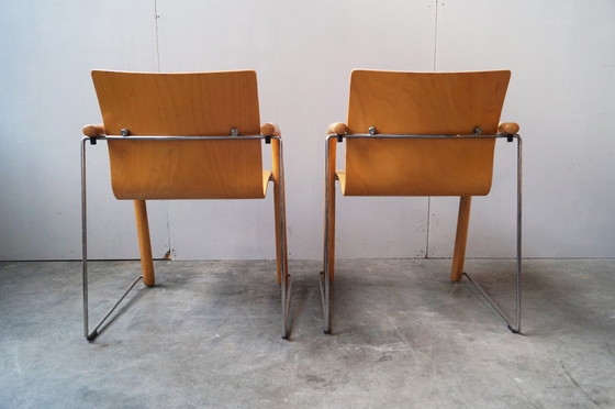 Image 1 of 4x Thonet S320 chairs