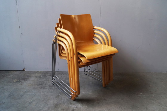 Image 1 of 4x Thonet S320 chairs