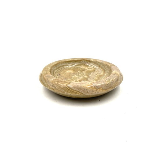 Image 1 of Vintage green onyx ashtray, Italy 1970s