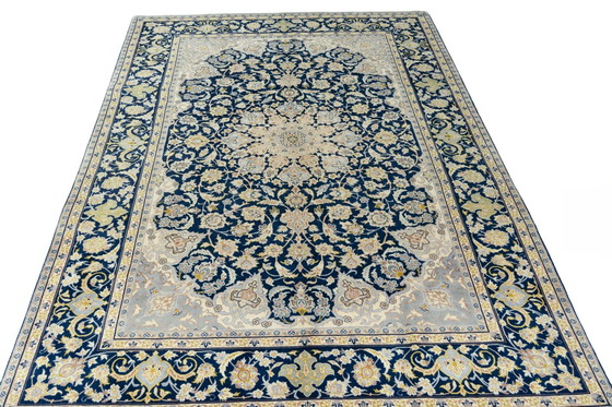 Image 1 of Alfombra oriental de corcho Keshan anudada a mano – 323 x 228 cm