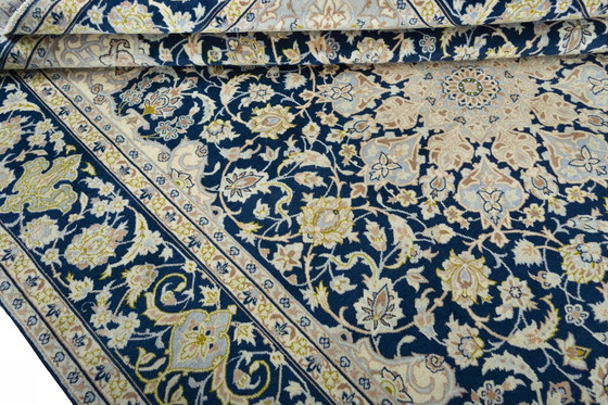 Image 1 of Alfombra oriental de corcho Keshan anudada a mano – 323 x 228 cm