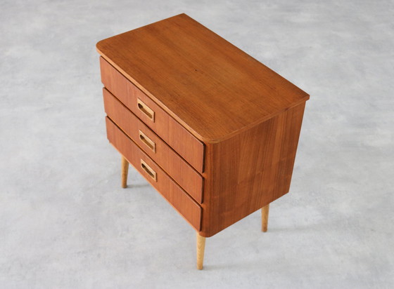 Image 1 of Vintage Teak Chest of Drawers