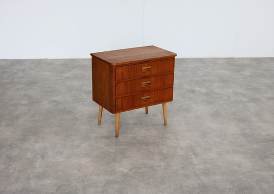 Image 1 of Vintage Teak Chest of Drawers