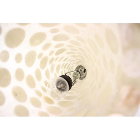 Image 1 of Lampada da terra vintage in plastica e legno, Cecoslovacchia, anni '70