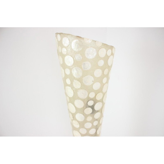 Image 1 of Lampada da terra vintage in plastica e legno, Cecoslovacchia, anni '70