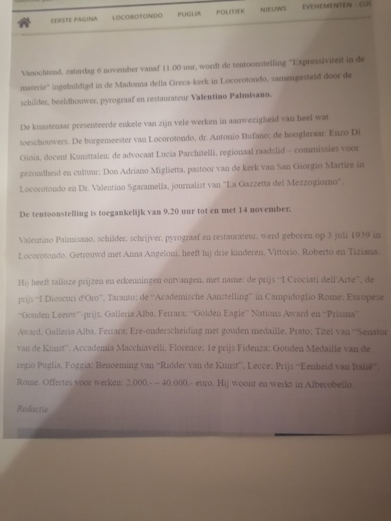 Image 1 of Very Beautiful Set Wood Sculpture By Valentino Palmisano