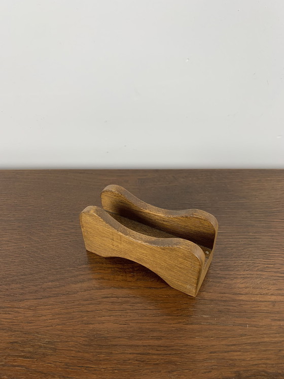 Image 1 of Midcentury Teak Towel Holder