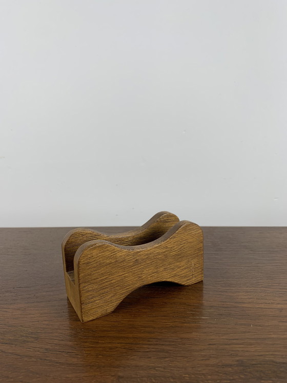 Image 1 of Midcentury Teak Towel Holder