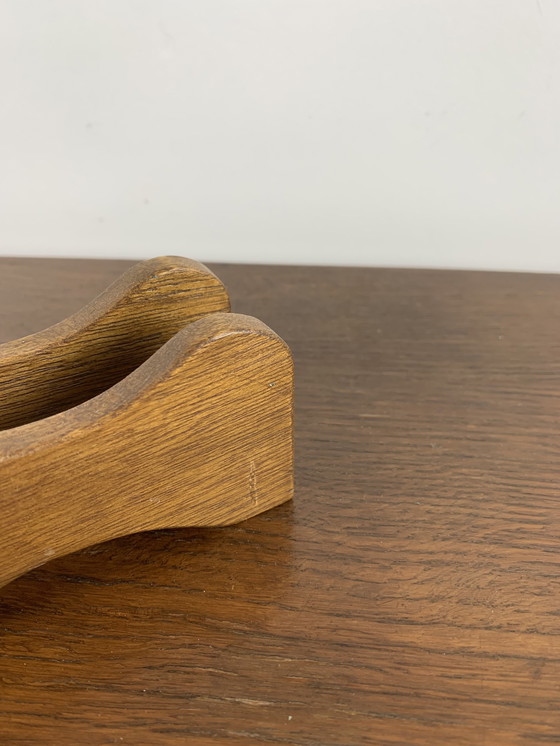 Image 1 of Midcentury Teak Towel Holder