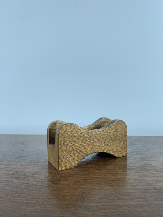 Image 1 of Midcentury Teak Towel Holder