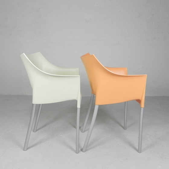 Image 1 of 2x Kartell Dr NO chairs by Starck