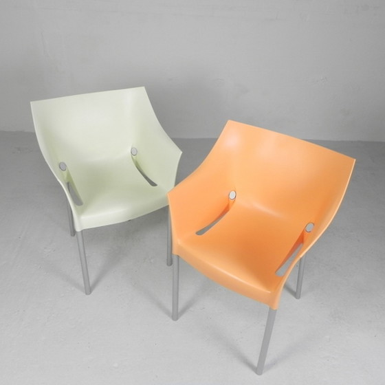 Image 1 of 2x Kartell Dr NO chairs by Starck