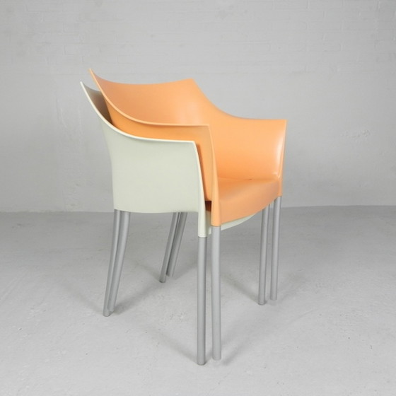 Image 1 of 2x Kartell Dr NO chairs by Starck