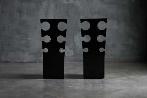 Image 1 of Pair of Vintage Mario Sabot Sculptural Chairs by Max Papiri 1970s