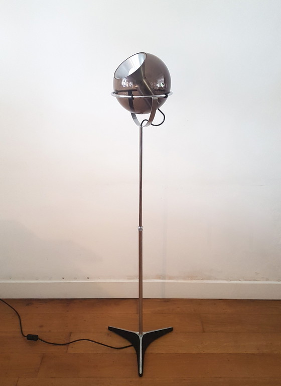 Image 1 of Raak Globe 2000 floor lamp by Frank Ligtelijn first edition