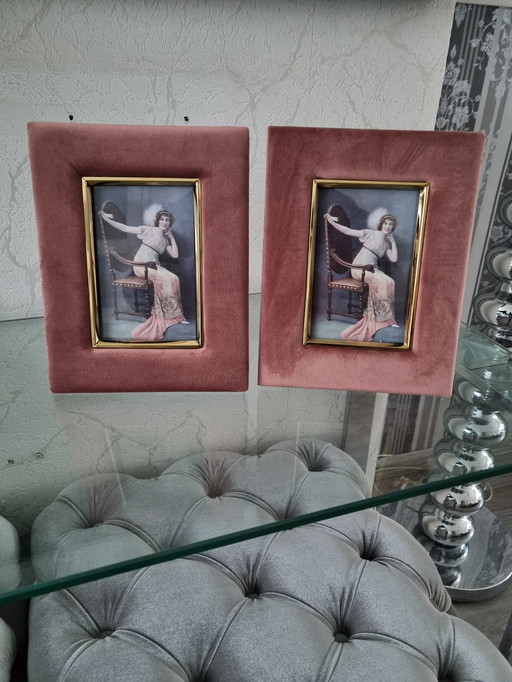 Velvet Picture Frames