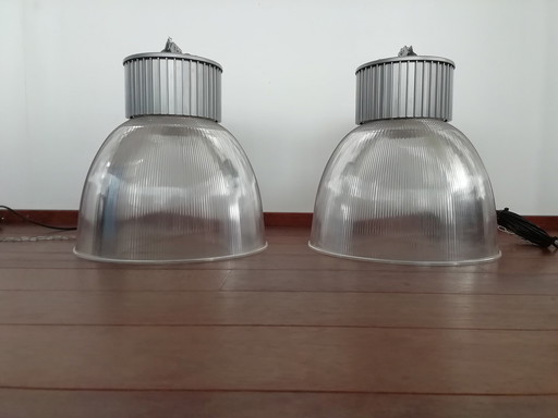 2x Industrial lamp