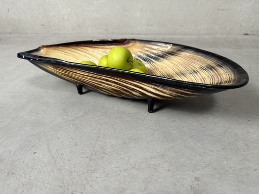 Vintage Bowl - Xl Mussel Shell Plastic