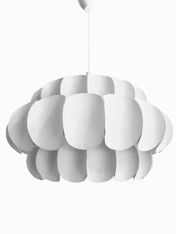 Image 1 of Pendant light Temde H. Zender metal white 60Er/70Er