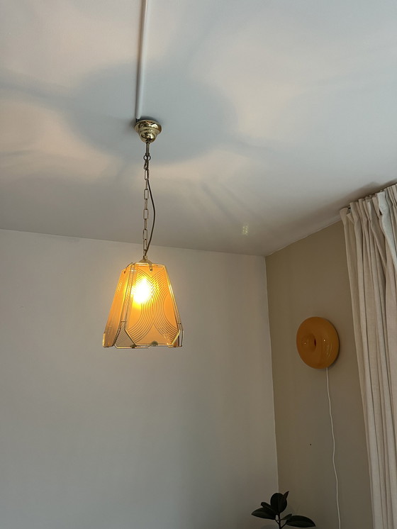 Image 1 of Hollywood Regency pendant lamp