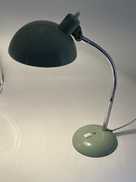 Image 1 of Desk Lamp Almond Green