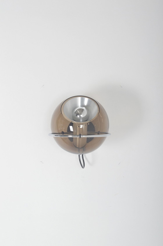 Image 1 of Globe Wall Lamp C-1512.20 Designed By Frank Ligtelijn For Raak, 1960s