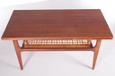 Table basse design danoise fabriquée par Trioh Denmark.