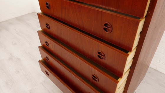 Image 1 of Dresser | Danish Design | Teak | 6 Drawers | 106 Cm