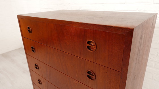 Image 1 of Dresser | Danish Design | Teak | 6 Drawers | 106 Cm