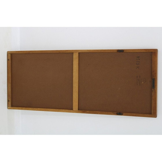 Image 1 of Vintage teak frame wall mirror by Aksel Kjersgaard, Denmark 1960