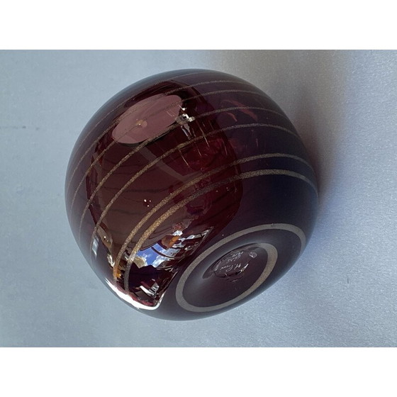 Image 1 of Vintage glass vase by Robert Pierini in Biot, 1983
