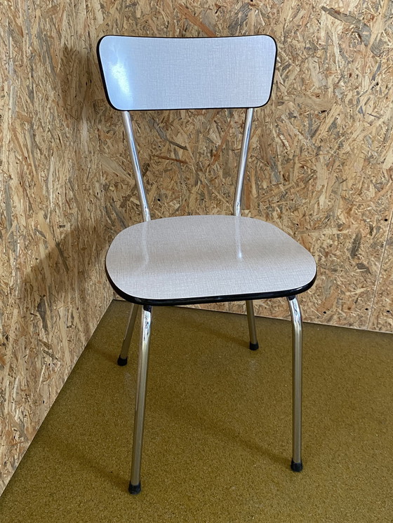 Image 1 of Vintage Formica Table And Chairs