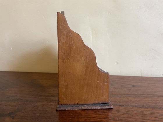 Image 1 of Vassoio porta lettere Art Deco 1930 Legno di ciliegio Francese