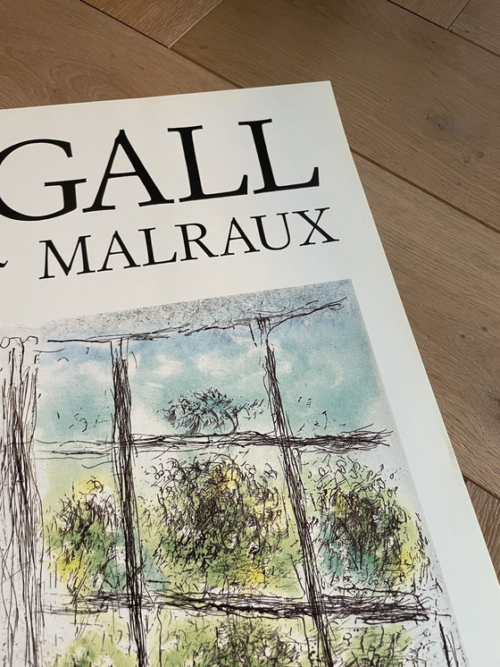 Image 1 of Marc Chagall (1887-1985), Aragon- Malraux, Foundation Maeght, Printed In France