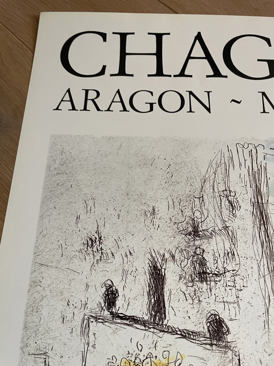 Image 1 of Marc Chagall (1887-1985), Aragon- Malraux, Foundation Maeght, Printed In France