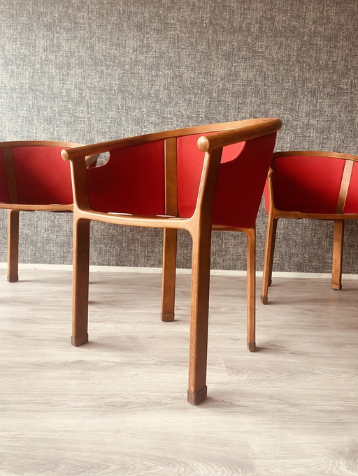 3X Magnus Olesen Chairs By Rud Thygesen & Johnny Sørensen